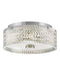 Elle LED Flush Mount in Chrome by Hinkley Lighting
