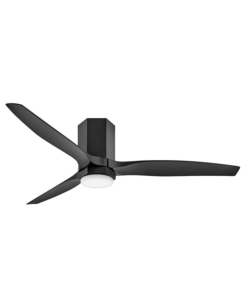 Facet 52" Ceiling Fan in Matte Black by Hinkley Lighting