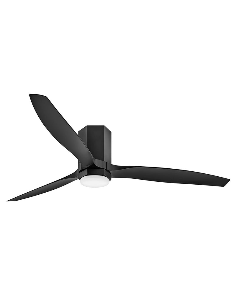 Facet 60" Ceiling Fan in Matte Black by Hinkley Lighting