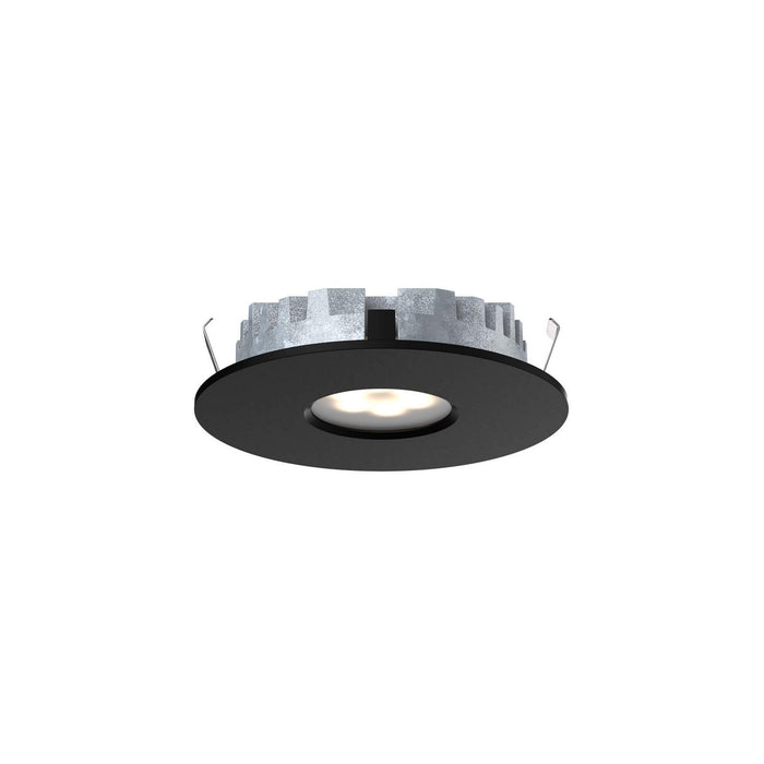 LED Recessed Superpuck in Black