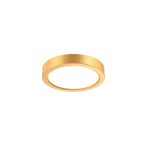 LED Flushmount in Gold