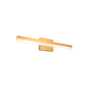 LED Linear Vanity Light in Gold