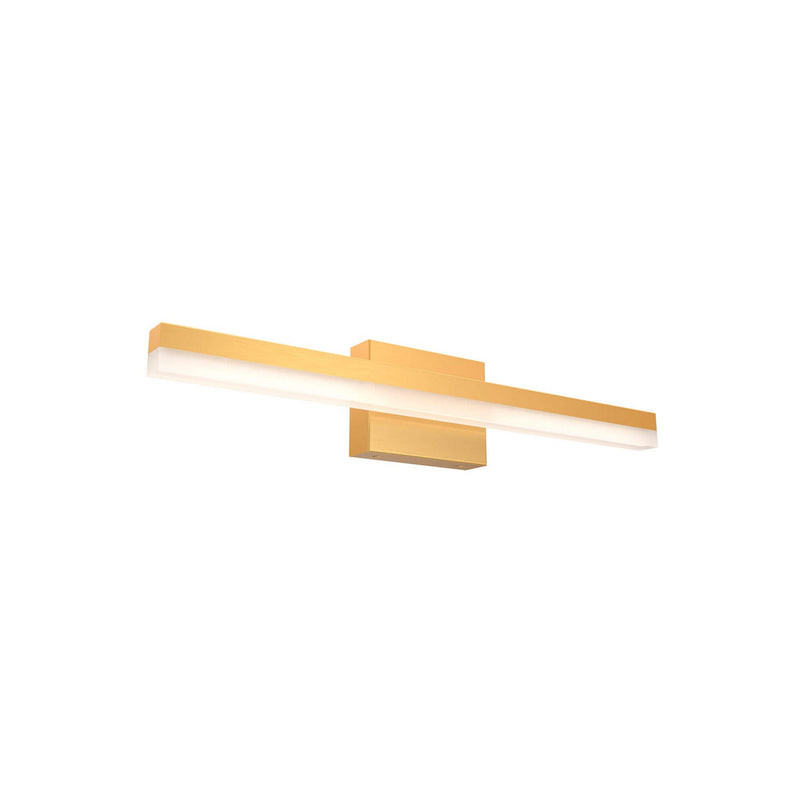 LED Linear Vanity Light in Gold