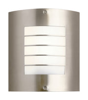 Newport Outdoor Wall 1-Light in Brushed Nickel