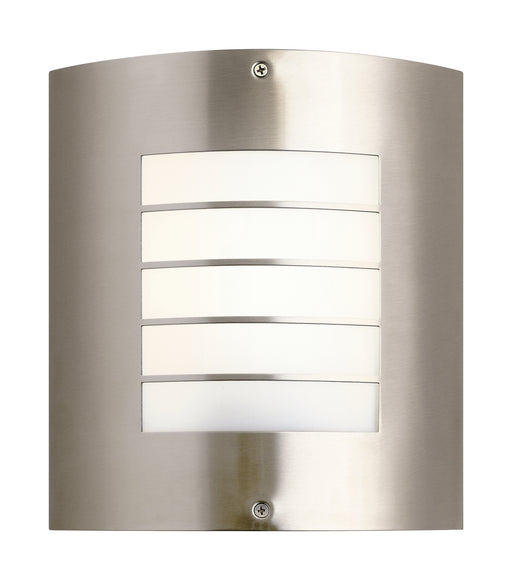 Newport Outdoor Wall 1-Light in Brushed Nickel