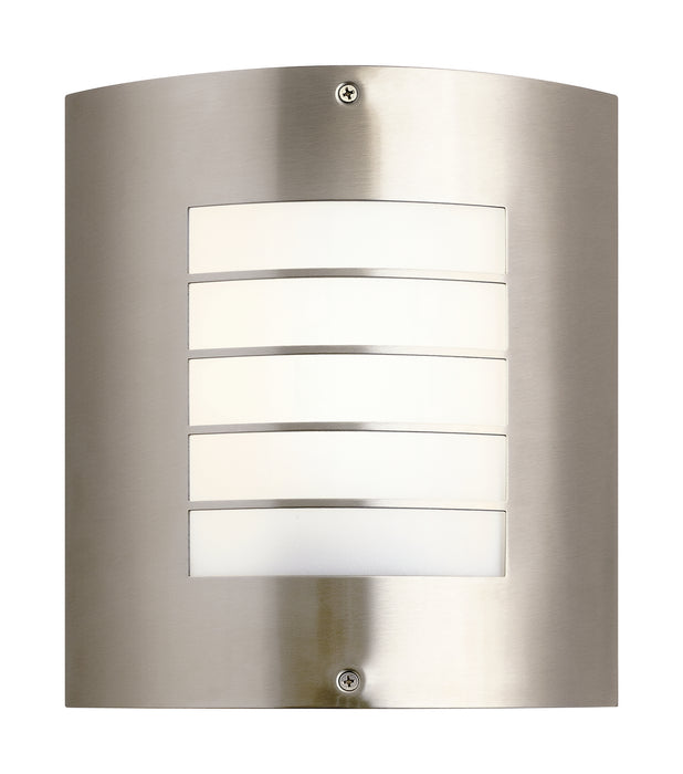 Newport Outdoor Wall 1-Light in Brushed Nickel