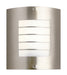 Newport Outdoor Wall 1-Light in Brushed Nickel