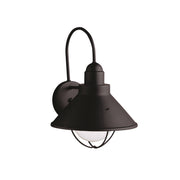 Seaside Outdoor Wall 1-Light in Black