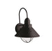 Seaside Outdoor Wall 1-Light in Black