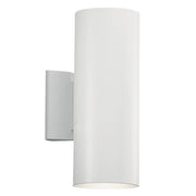 Indoor/Outdoor Wall 2-Light in White