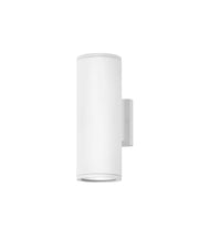Silo Small Up/Down Light Wall Mount Lantern in Satin White