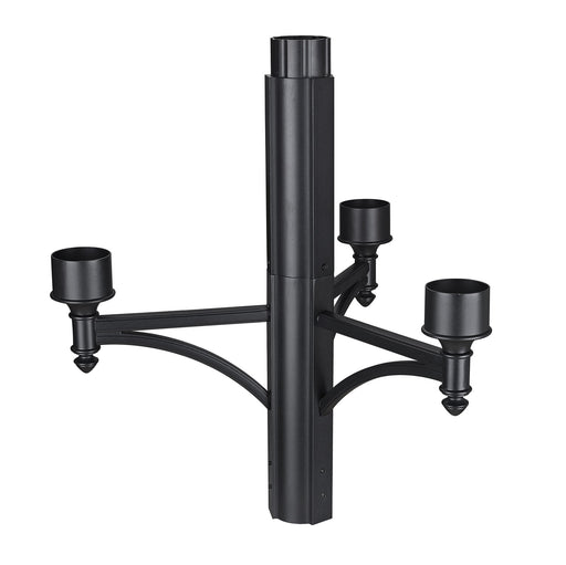 Outdoor Four Light Outdoor Posts/Hardware in Black by Z-Lite Lighting