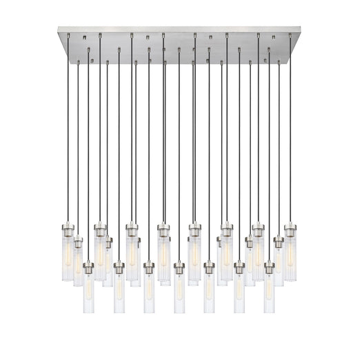 Beau 23 Light Linear Chandelier in Brushed Nickel by Z-Lite Lighting