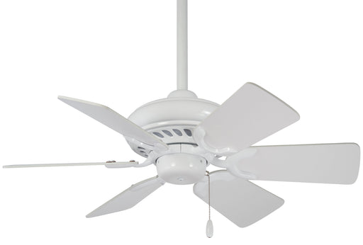 Supra 32" Ceiling Fan in White