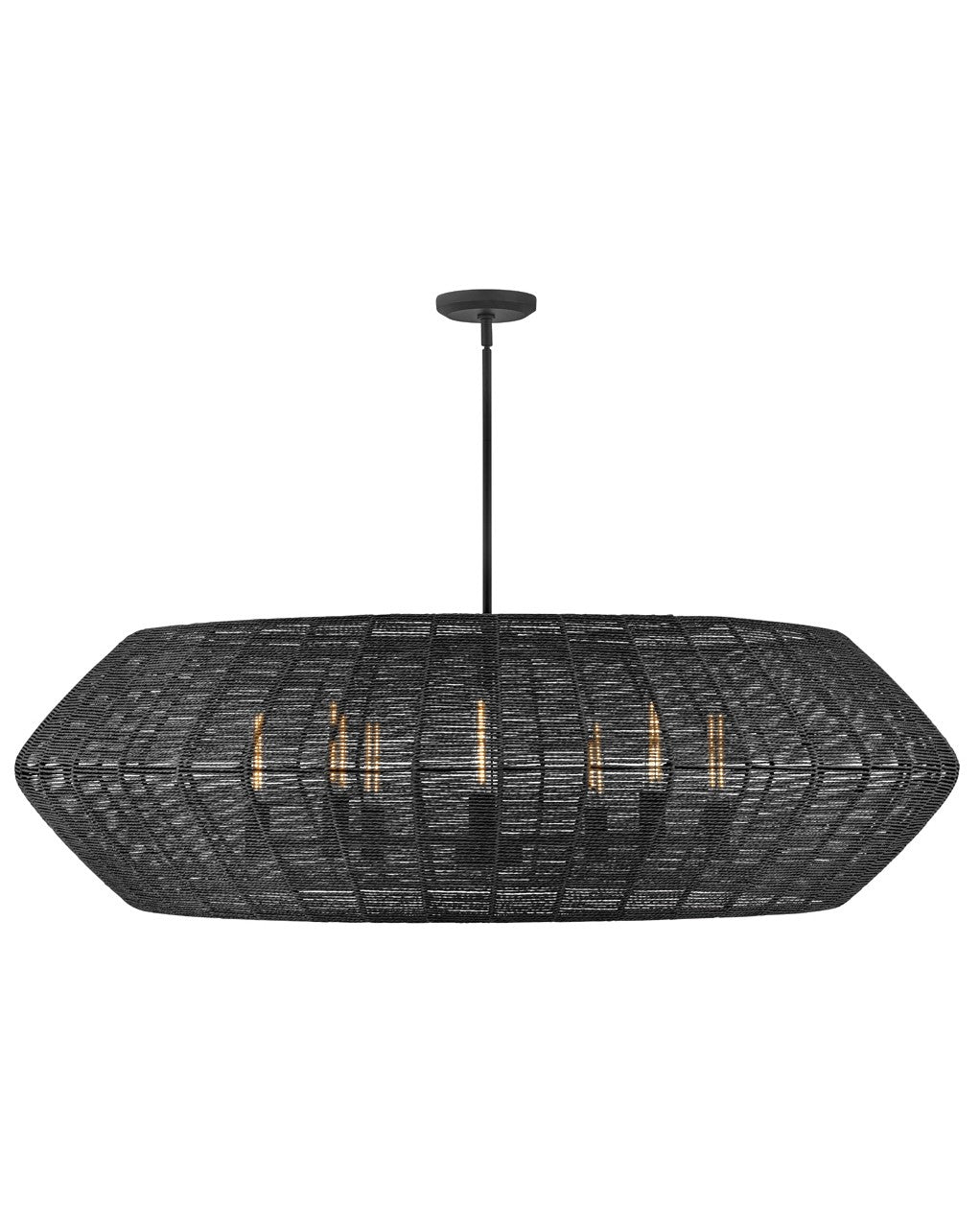 Luca LED Chandelier in Black by Hinkley Lighting