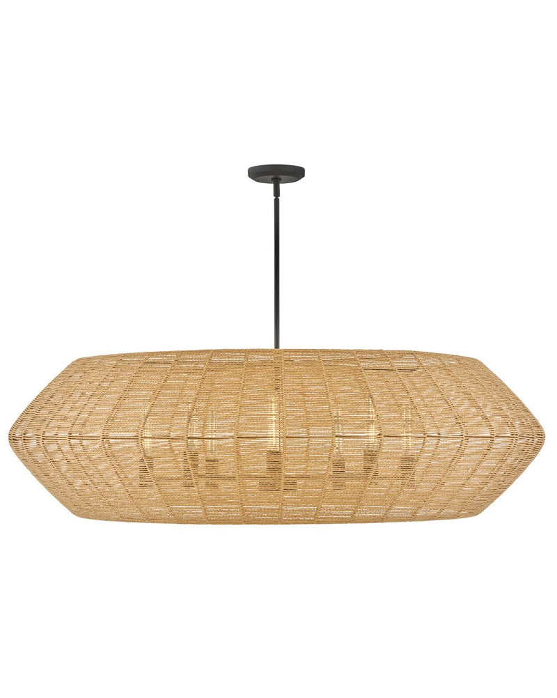 Luca LED Chandelier in Black by Hinkley Lighting