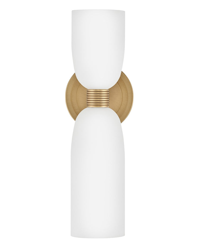 Tallulah LED Wall Sconce in Lacquered Brass by Hinkley Lighting