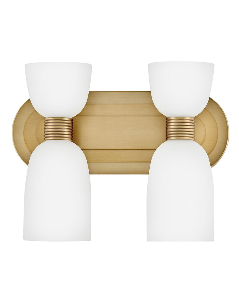 Tallulah LED Vanity in Lacquered Brass by Hinkley Lighting