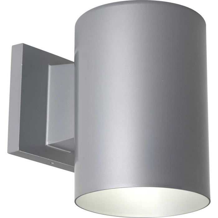 Outdoor Wall Cylinder in Metallic Gray