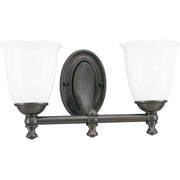 Victorian 2-Light Bath & Vanity Lighting in Venetian Bronze