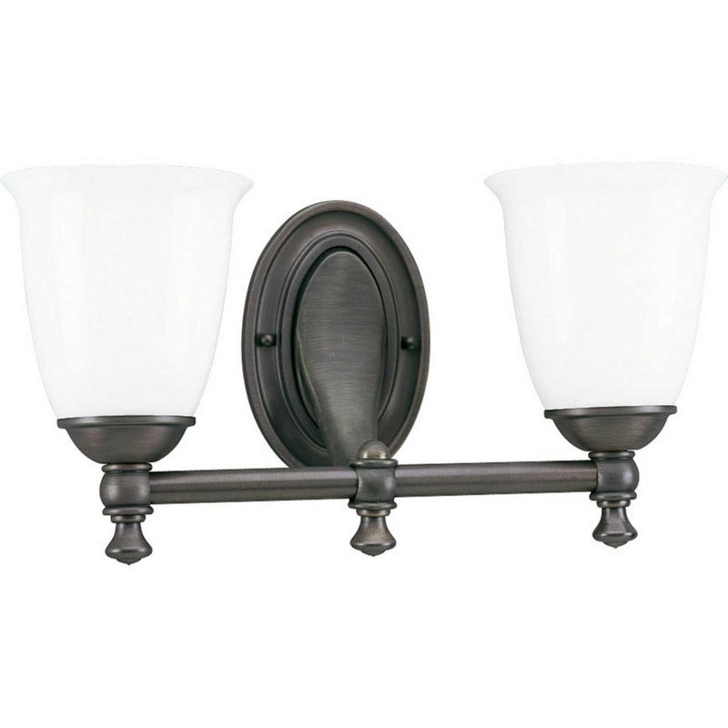Victorian 2-Light Bath & Vanity Lighting in Venetian Bronze