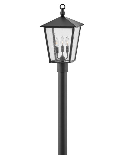 Huntersfield Medium Post or Pier Mount Lantern in Black