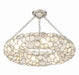 Palla 6-Light Semi-Flush Mount in Antique Silver by Crystorama - MPN 525-SA_CEILING