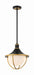 Atlas 3-Light Outdoor Pendant in Matte Black & Textured Gold by Crystorama - MPN ATL-705-MK-TG