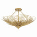 Doral 6-Light Semi-Flush Mount in Renaissance Gold by Crystorama - MPN DOR-B7706-RG_CEILING
