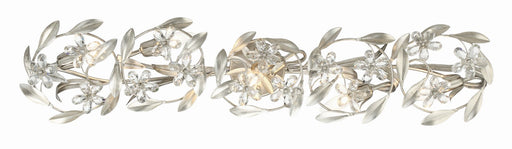 Marselle 5-Light Wall Sconce in Antique Silver by Crystorama - MPN MSL-305-SA