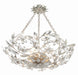 Marselle 6-Light Semi-Flush Mount in Antique Silver by Crystorama - MPN MSL-306-SA_CEILING
