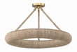 Oakley LED Semi-Flush Mount in Soft Gold by Crystorama - MPN OAK-7536-SG_CEILING