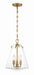 Voss 3-Light Mini Chandelier in Luxe Gold by Crystorama - MPN VSS-7004-LG