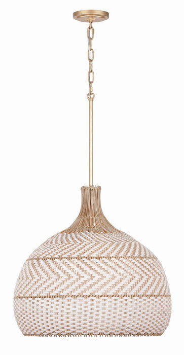 Zanzibar 5-Light Chandelier in Soft Gold by Crystorama - MPN ZAN-9005-SG