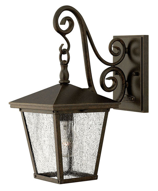 Trellis Small Wall Mount Lantern in Regency Bronze