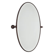 Pivot Oval Beveled Mirror - Lamps Expo