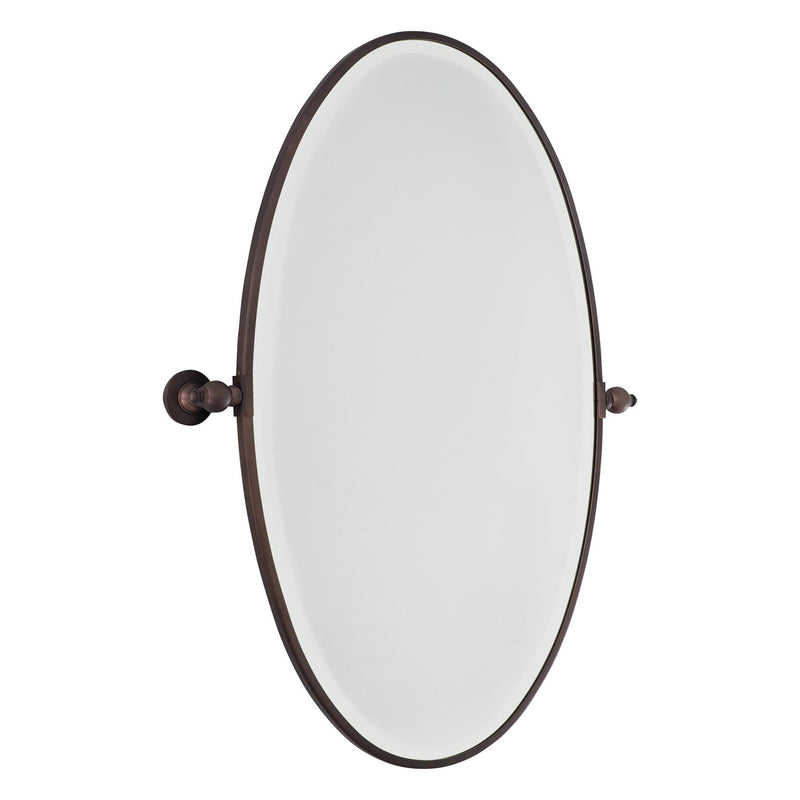 Pivot Oval Beveled Mirror - Lamps Expo