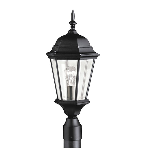 Madison Outdoor Post Mount 1-Light in Black
