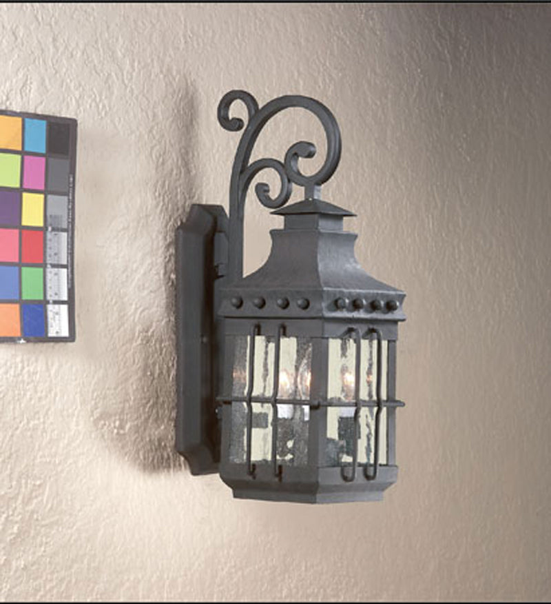 Dover 3-Light Wall Lantern Medium in Natural Bronze - Lamps Expo