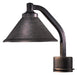 Kirkham 1-Light Post Mount in Aspen Bronze
