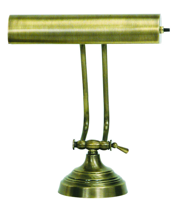 Advent 10 Inch Antique Brass Piano Desk Lamp