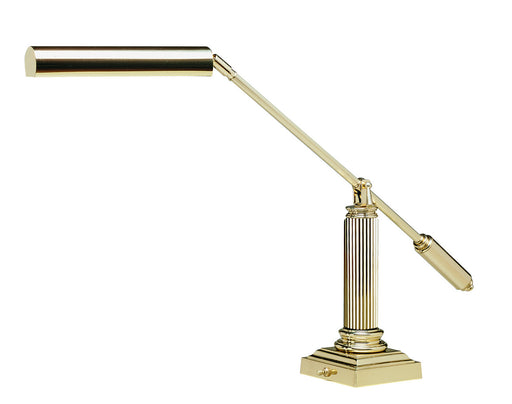 Counter Balance Polished Brass Piano Desk Lamp