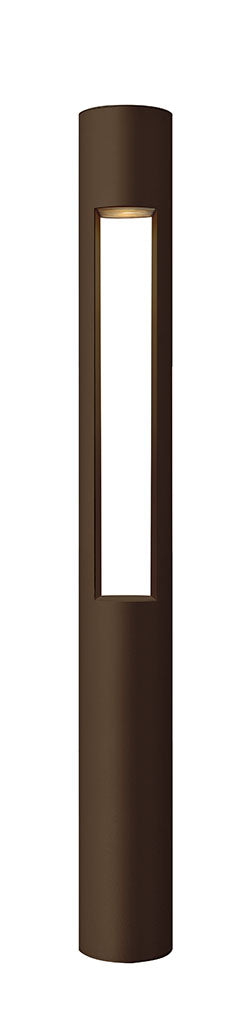 Atlantis Round Large LED Bollard in Bronze