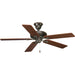 Airpro Signature 52" 5-Blade Ceiling Fan in Antique Bronze with Medium Cherry/Classic Walnut Blade