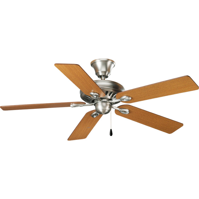 Airpro Signature 52" 5-Blade Ceiling Fan in Antique Nickel with Medium Oak/Cherry Blade