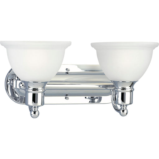 Madison 2-Light Bath & Vanity Lighting in Polished Chrome