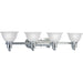 Madison 4-Light Bath & Vanity Lighting in Polished Chrome
