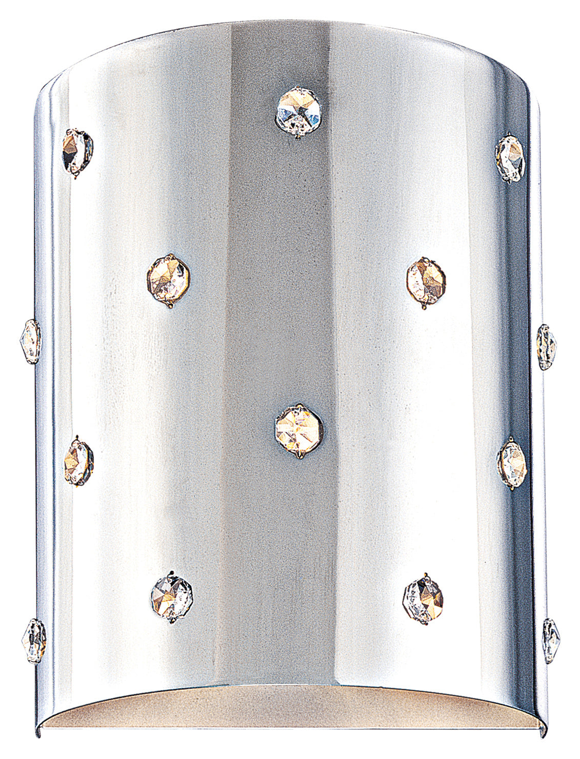 Bling Bling 1 Light Wall Sconce in Chrome - Lamps Expo