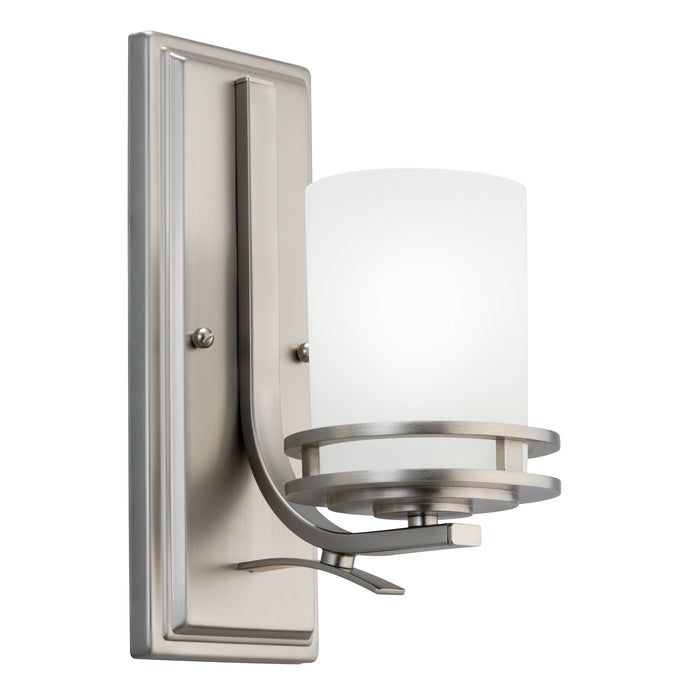 Hendrik Wall Sconce 1-Light in Brushed Nickel