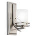 Hendrik Wall Sconce 1-Light in Brushed Nickel